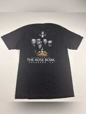 Vintage U2 360 Tour Shirt L Mens Band Concert 2009 Y2K Rose Bowl Pasadena CA